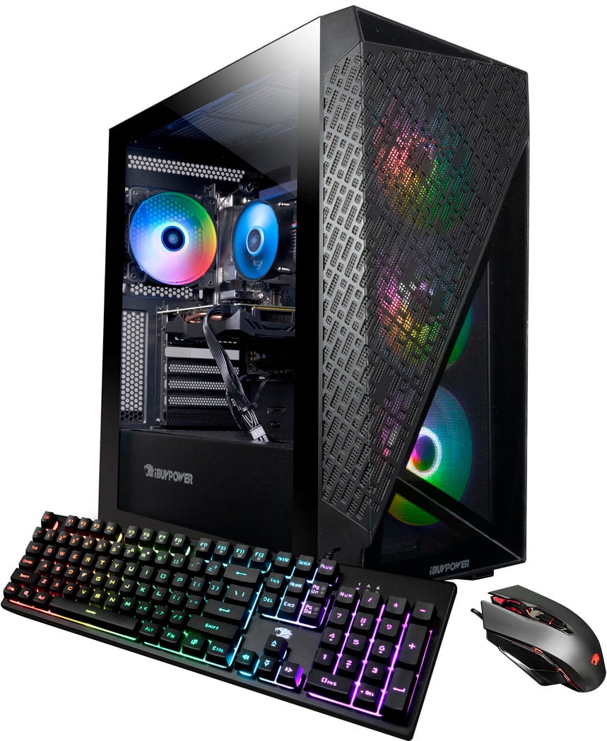 Uddrag montage Meget sur iBUYPOWER SlateMESH Gaming Desktop Intel i7-12700F 16GB DDR4 Memory NVIDIA  GeForce RTX 3060 1TB HDD + 500 NVMe GB SSD Black SlateMESH2070 - Best Buy