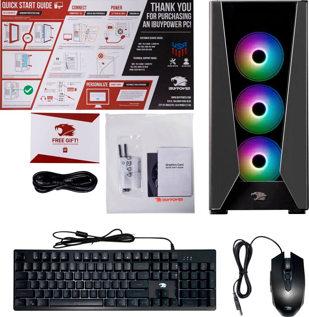 Best Buy: iBUYPOWER TraceMR Gaming Desktop Intel i9-12900KF 16GB