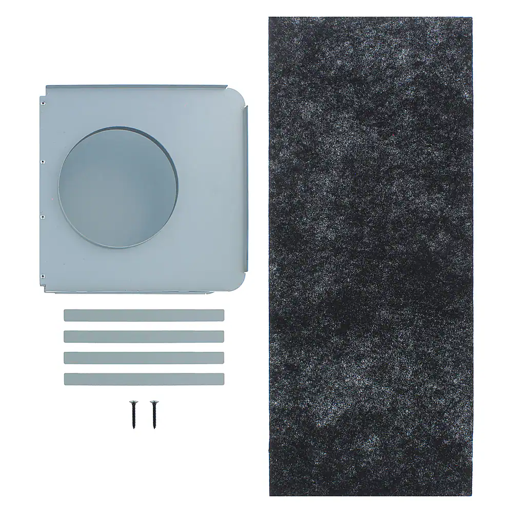 Front. Zephyr - Recirculating Kit for BMI Range Hood - Stainless Steel.