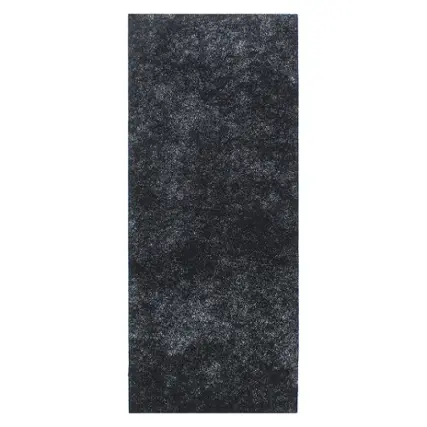 Front. Zephyr - Charcoal Filter Replacement for Range Hoods - Black.