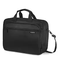 Samsonite - Classic Business 2.0 3 Comp. Brief for 15.6" Laptop - Black - Front_Zoom