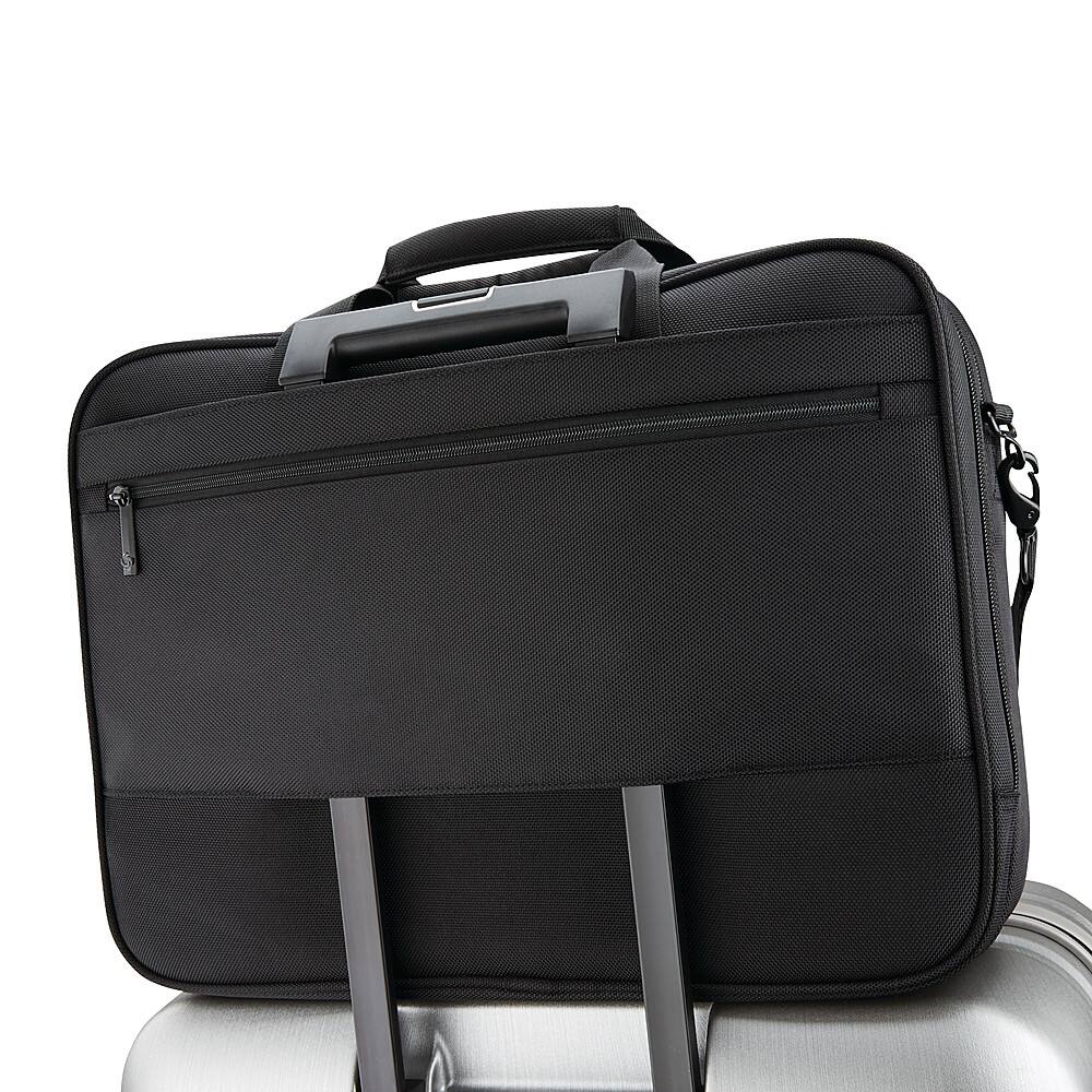 Alt View 12. Samsonite - Classic Business 2.0 2 Comp. Brief for 17" Laptop - Black.