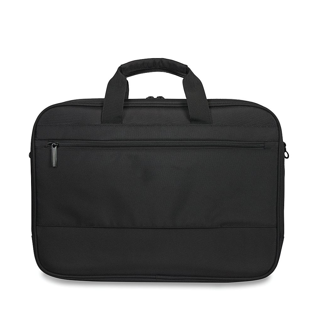 Left. Samsonite - Classic Business 2.0 2 Comp. Brief for 17" Laptop - Black.