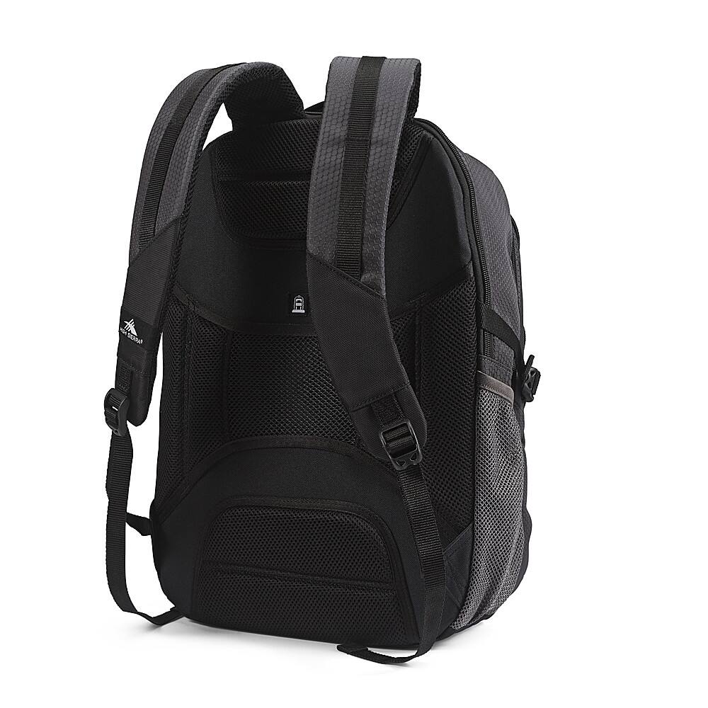 Angle View: High Sierra - Fairlead Computer Backpack for 15" Laptop - Mercury/Black