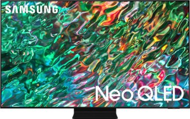 Samsung - 85” Class QN90B Neo QLED 4K Smart Tizen TV - Front_Zoom