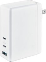 Insignia™ - 112W Wall Charger with 2 USB-C and 1 USB Port - White - Front_Zoom
