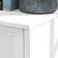 Alt View 18. Walker Edison - Classic Grooved 5-Drawer Dresser - White.