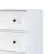 Alt View 30. Walker Edison - Classic Grooved 6-Drawer Dresser - White.
