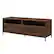 Angle. Walker Edison - Contemporary 2-Drawer TV Stand for Most TVs up to 60” - Dark Walnut.