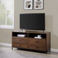 Alt View Zoom 12. Walker Edison - Contemporary 4-Drawer TV Stand for Most TVs up to 60” - Dark Walnut.