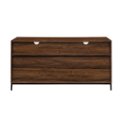 Alt View Zoom 22. Walker Edison - Contemporary 4-Drawer TV Stand for Most TVs up to 60” - Dark Walnut.