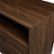 Alt View Zoom 30. Walker Edison - Contemporary 4-Drawer TV Stand for Most TVs up to 60” - Dark Walnut.