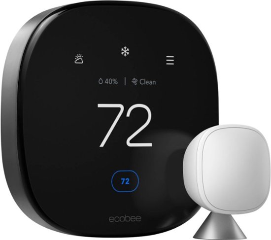 ecobee Smart Thermostat Premium - Black