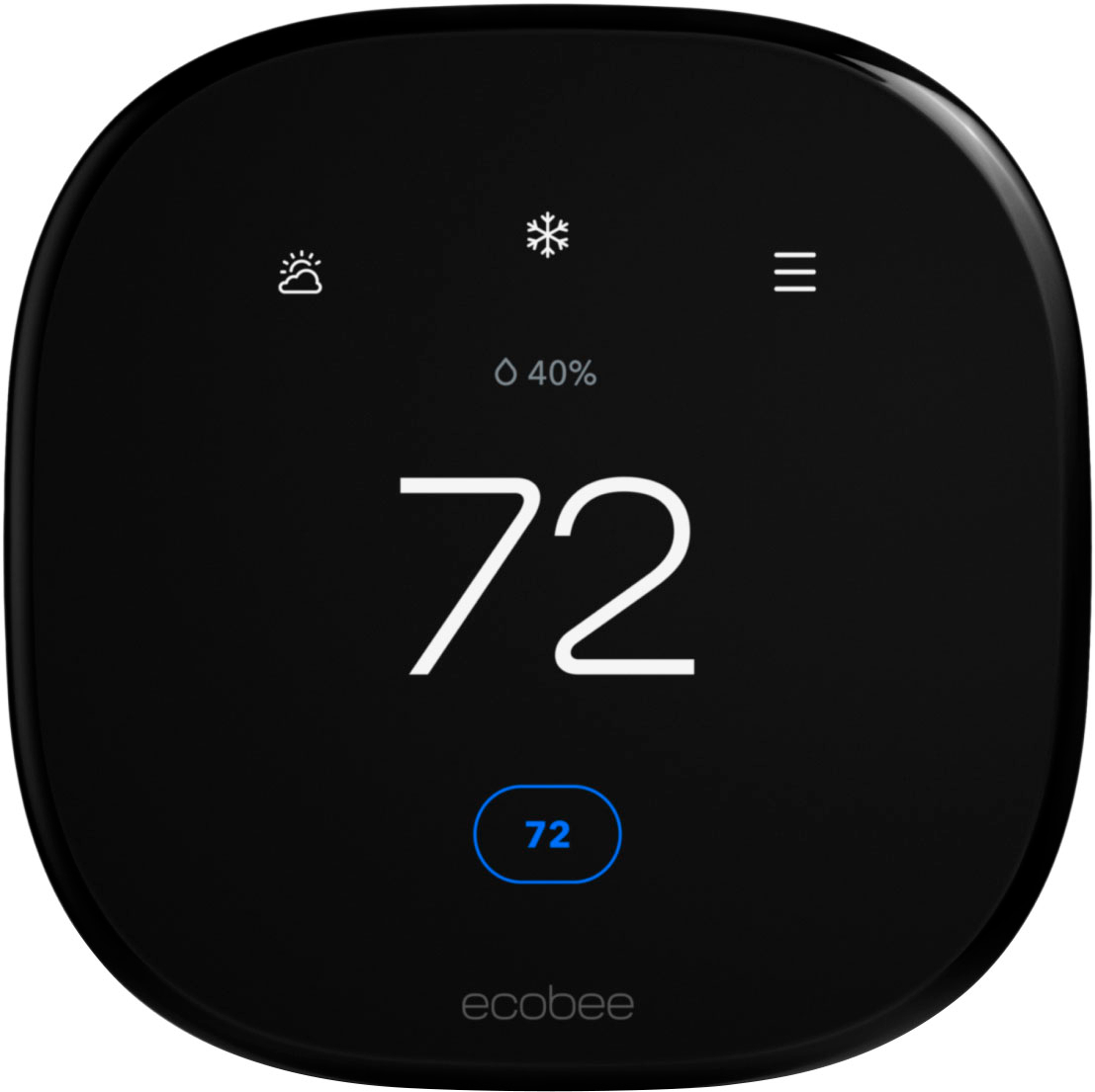 Smart Thermostat for Home, WiFi Programmable Digital Thermostat for Heat  Pump, Energy Saving, C-Wire Adapter Included, DIY Install, Voice Control