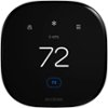 ecobee - Enhanced Smart Programmable Touch-Screen Wi-Fi Thermostat with Alexa, Apple HomeKit and Google Assistant - Black