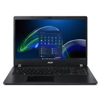 Acer - TravelMate P2 P215-41-G2 15.6" Laptop - AMD Ryzen 5 PRO - 8 GB Memory - 256 GB SSD - Shale Black - Front_Zoom