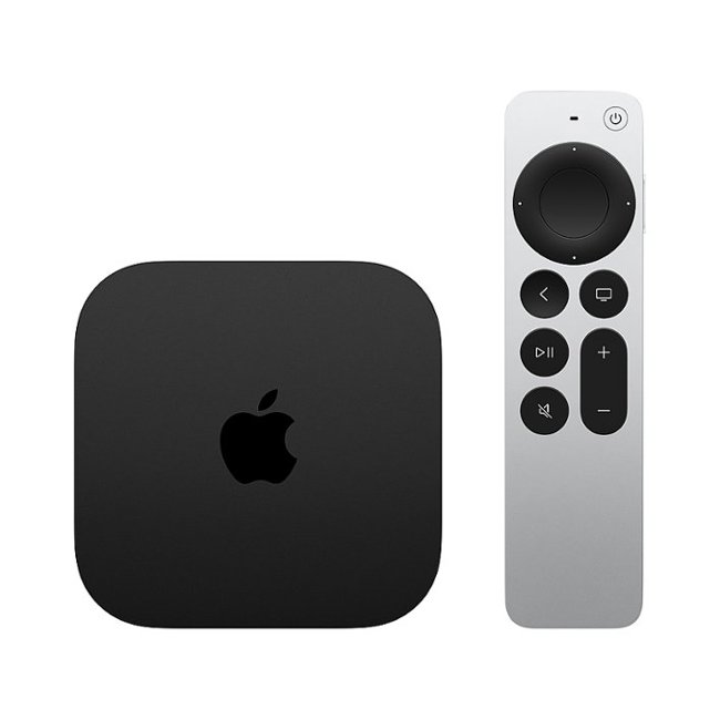 Apple - TV 4K 64GB (3rd generation)(Latest Model) - Wi-Fi - Black_1