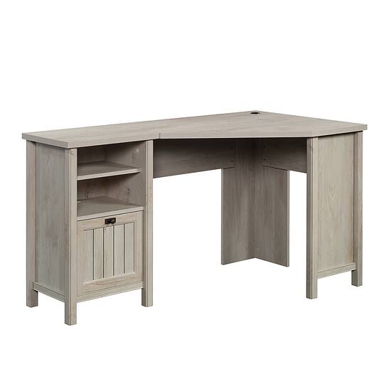Sauder Costa Corner Desk Chalked Chestnut 430237 Best Buy