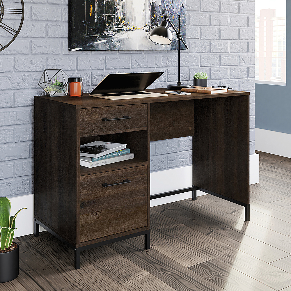 Best Buy: Sauder North Avenue Desk Smoked Oak 427656