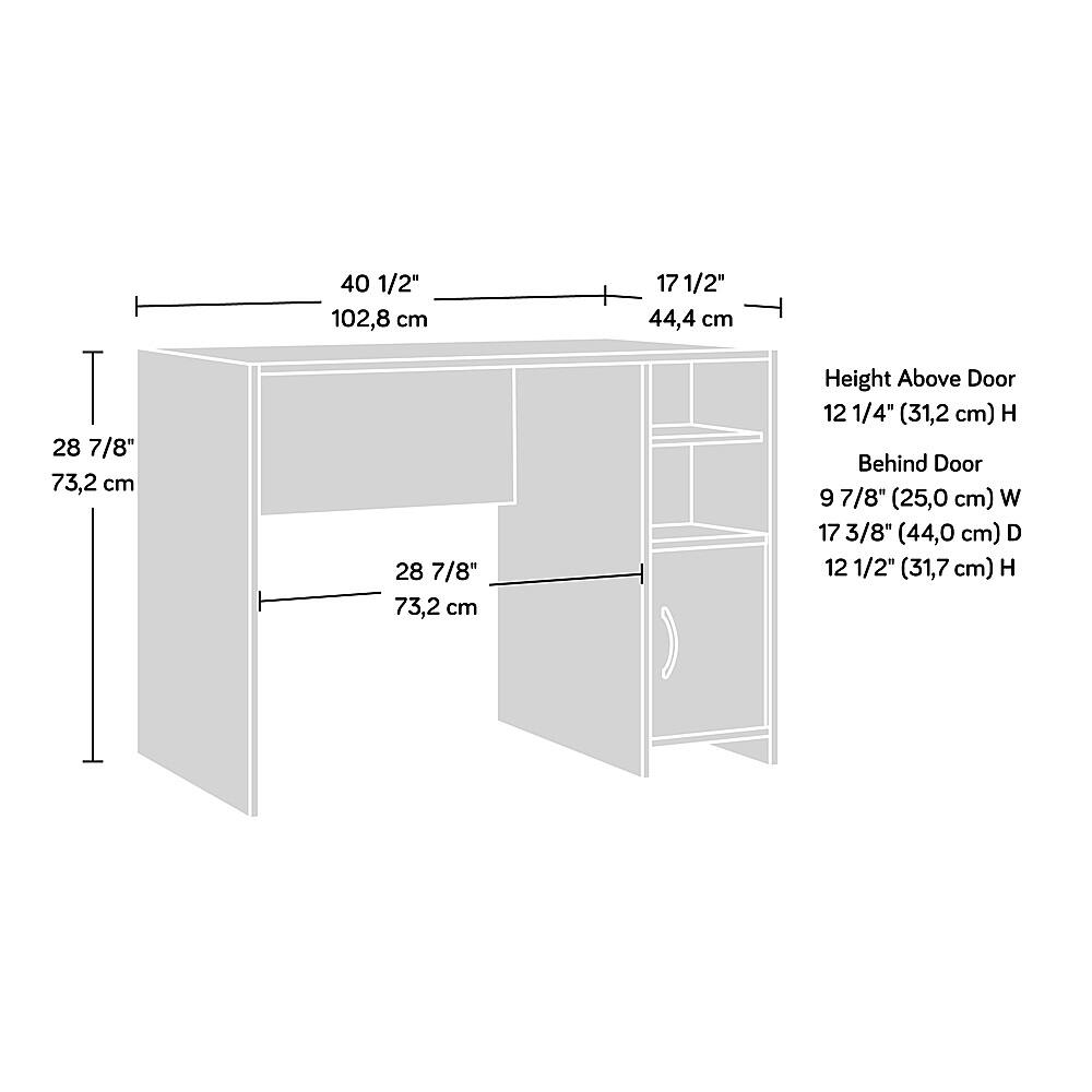 Best Buy Sauder Beginnings Computer Desk w/ Shelf Soft White 429358