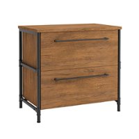 Sauder - Iron City Lateral File Cabinet - Front_Zoom