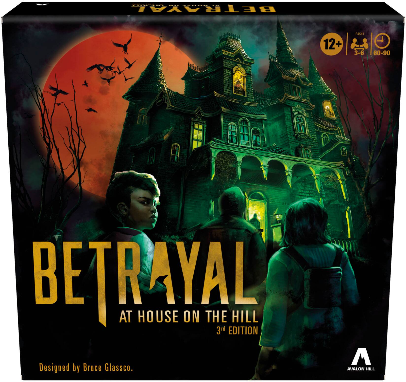 Angle. Avalon Hill - Betrayal at House on the Hill.