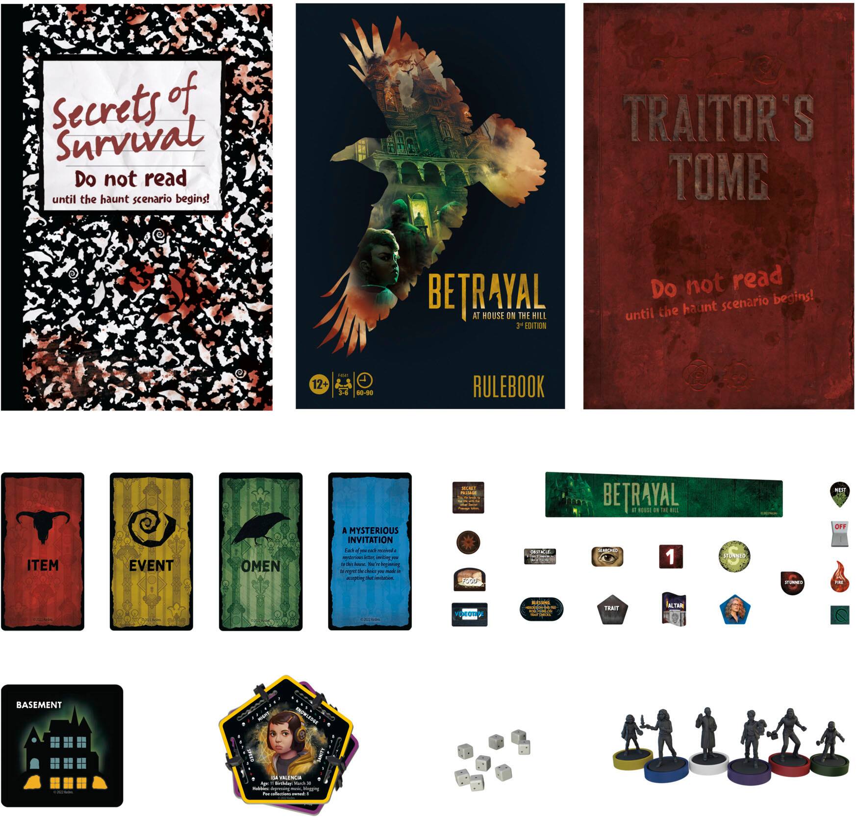 Alt View 12. Avalon Hill - Betrayal at House on the Hill.