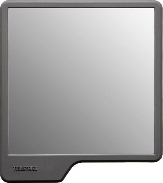 Tooletries The Oliver Shower Mirror Charcoal T0007-1 - Best Buy