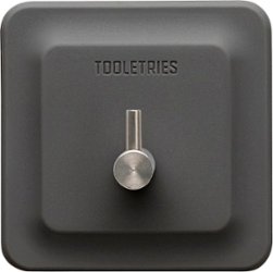 Tooletries - The Arnold Bathroom Hook - Charcoal - Front_Zoom