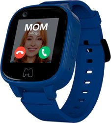 MOOCHIES - Connect Smartwatch Phone + GPS Tracker for Kids 4G - Navy - Front_Zoom