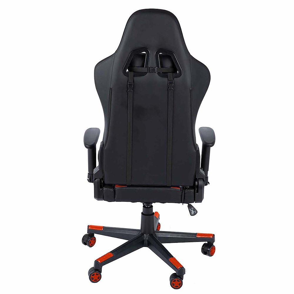 Left View: Highmore - Avatar LED Gaming Chair - Red