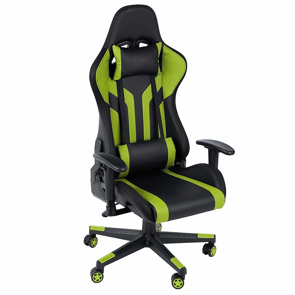Left View: Highmore - Avatar  Gaming Chair - Green