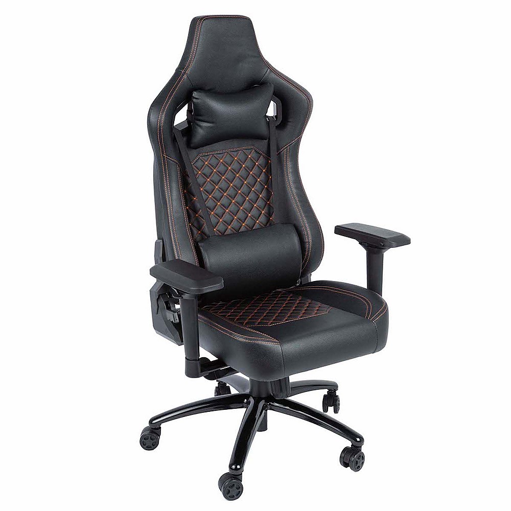 Left View: Highmore - Element Gaming Chair - Black