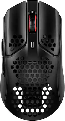 Front. HyperX - Pulsefire Haste Lightweight Wireless Optical Gaming Mouse - Black.