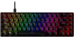 HyperX - Alloy Origins 65% Compact Wired Mechanical Red Linear Switch Gaming Keyboard with RGB Lighting - Black
