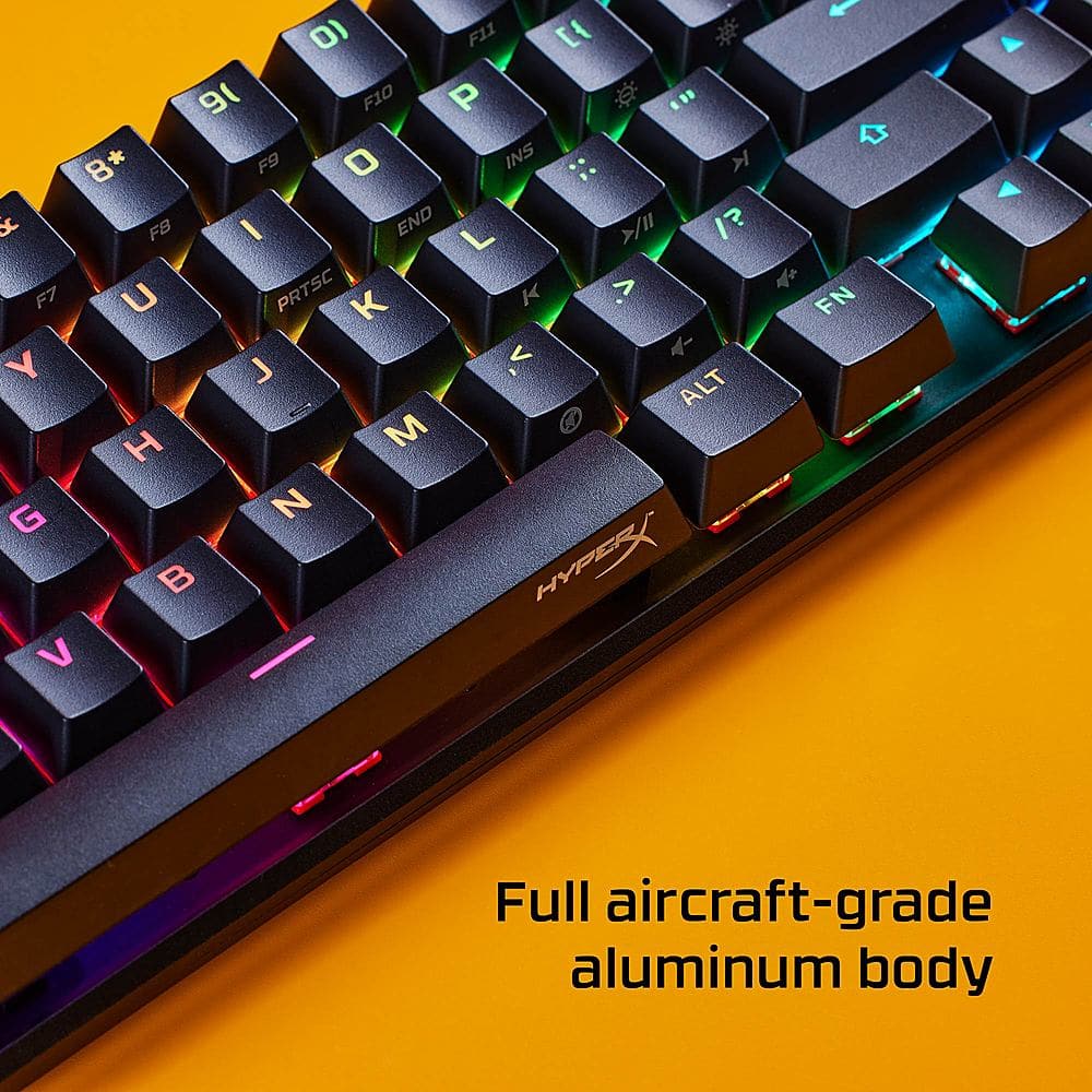 The text on the image reads: "Full aircraft-grade aluminum body."