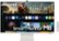 Front Zoom. Samsung - 32" M80B UHD Smart Monitor with Streaming TV and SlimFit Camera Included - Warm White.