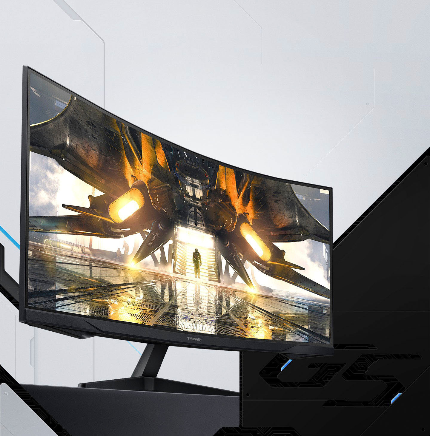 Pick up the Samsung Odyssey G5 27-in 1440p 165Hz gaming monitor for £209