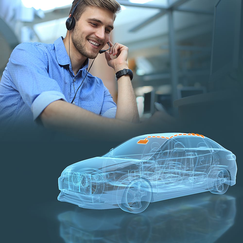 Alt View 16. Rexing - V2 Pro 1080p 3-Channel AI Car Dash Cam with Wi-Fi Built-in GPS and Adhesive Mount - Black.