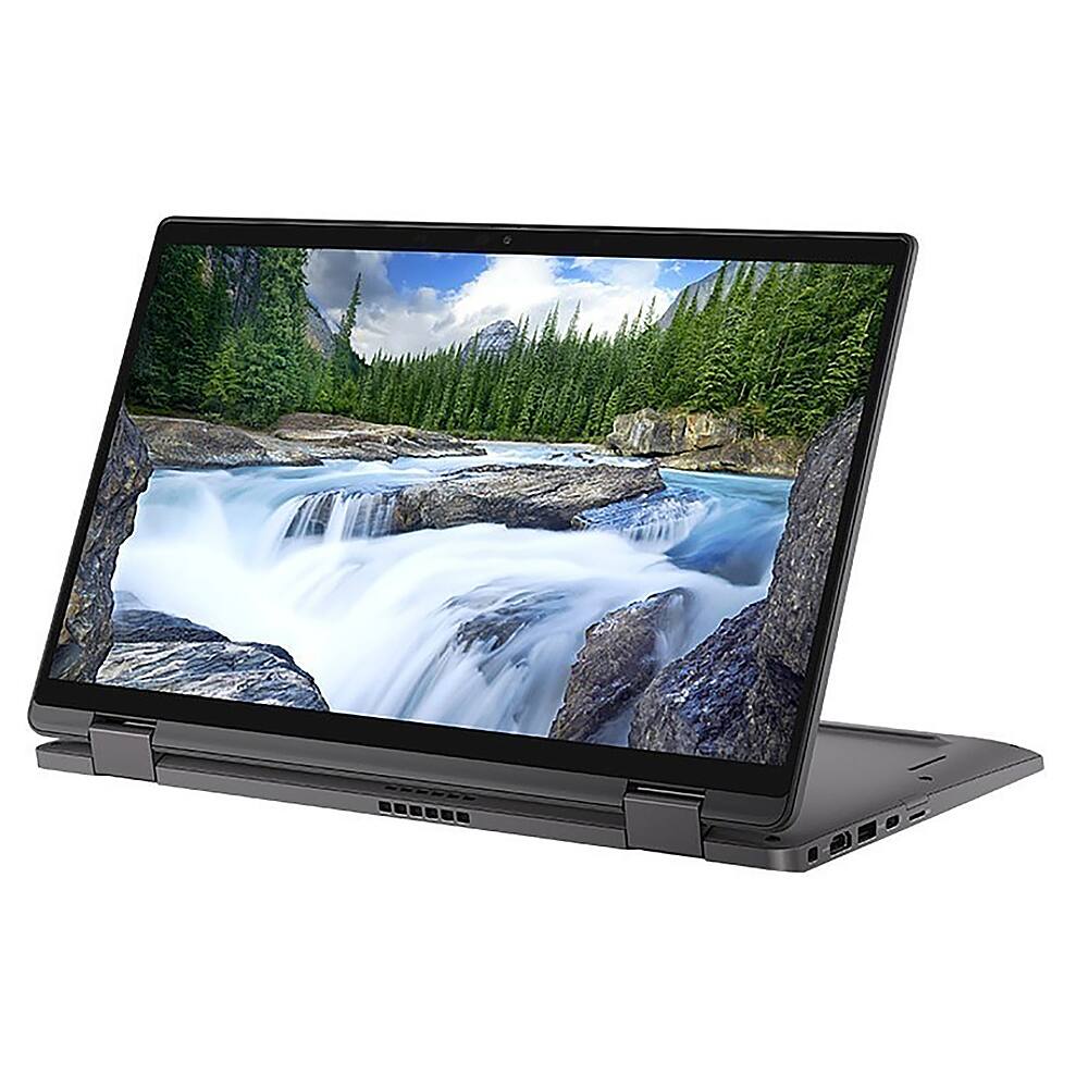 Left View: Dell - Latitude 7000 14" Laptop - Intel Core i5 - 16 GB Memory - 256 GB SSD - Black