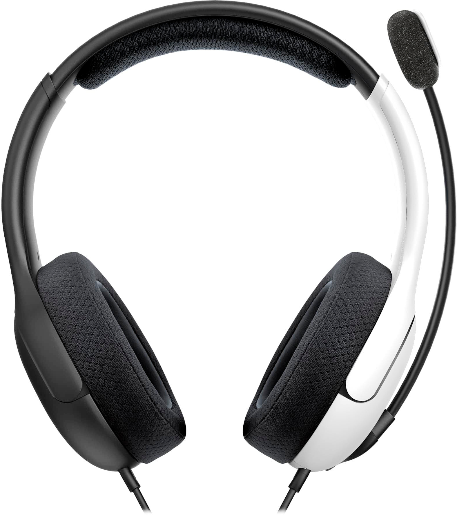 PDP Gaming Lvl40 Wired Stereo Headset for Nintendo Switch (Black & White)