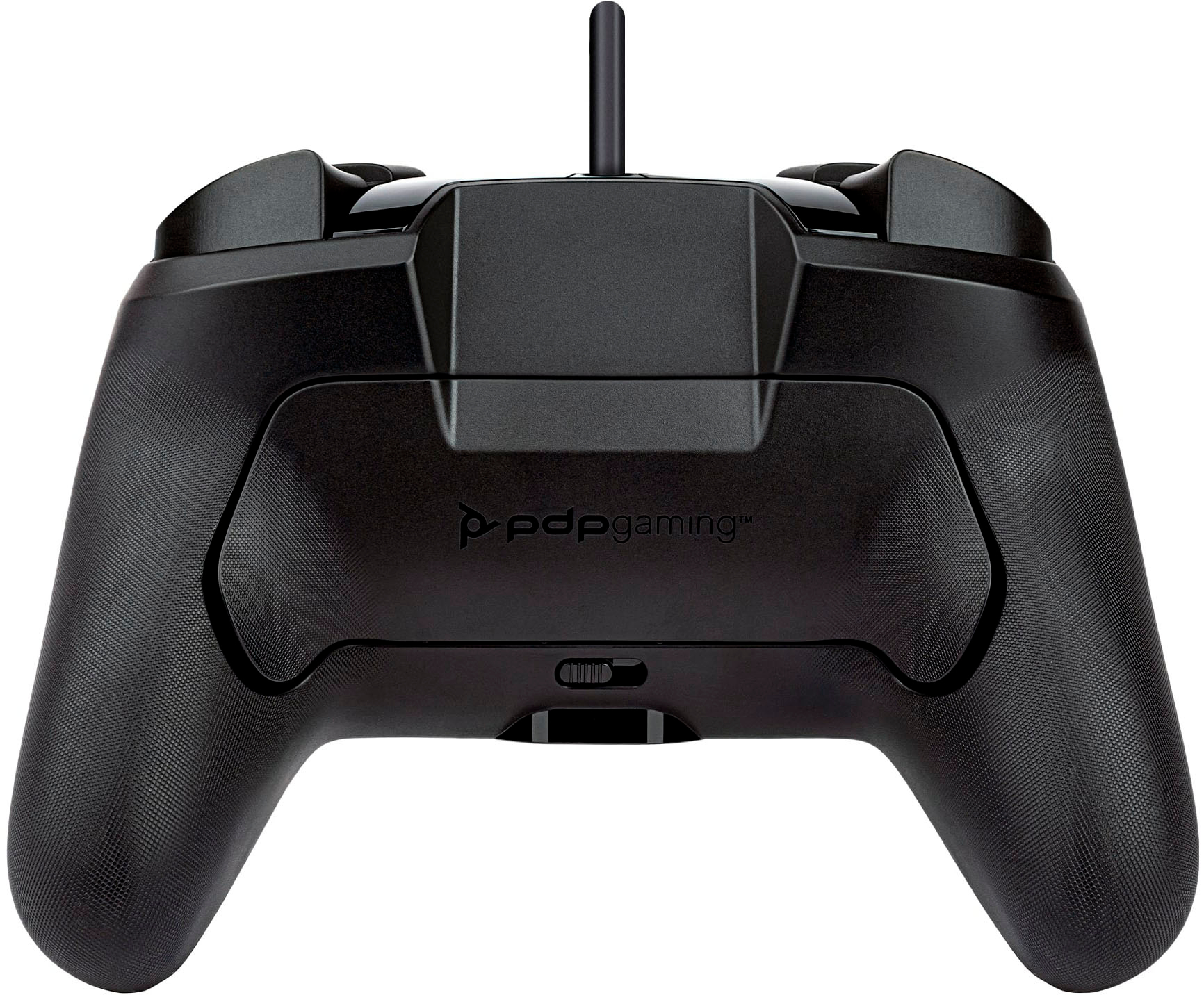 Back View: Altec Lansing - BattleGrip Mobile Gaming Controller with Triggers and Kickstand for all Mobile Devices - Black