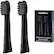 Alt View 11. AquaSonic - Activated Charcoal Pulse Replacement Brush Heads (2-Pack) - Black.