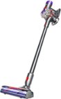 Dyson - V8 Cordless Vacuum with 6 accessories - Silver/Nickel
