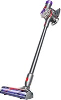 Dyson - V8 Cordless Vacuum with 6 accessories - Silver/Nickel - Front_Zoom