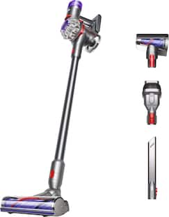 Dyson V7 Fluffy Hardwood Cord Free Stick Vacuum Iron/Blue 274878 Dyson V7 Fluffy Hardwood Cord Free Stick Vacuum Iron/Blue 274878
