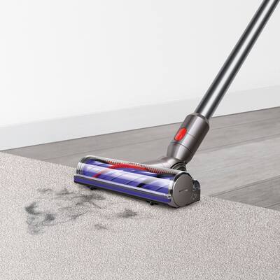 Dyson V8 Cordless Vacuum with 6 accessories Silver/Nickel 400473 Dyson V8 Cordless Vacuum with 6 accessories Silver/Nickel 400473