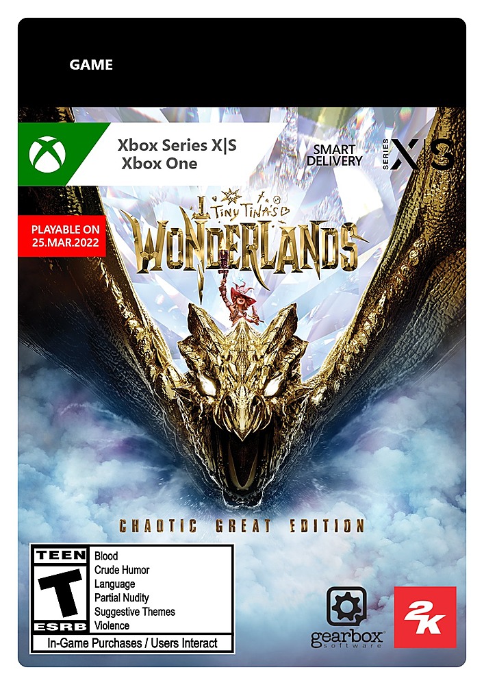 Tiny Tina's Wonderlands Chaotic Great Edition Xbox Series X, Xbox Series S,  Xbox One [Digital] 7D4-00631 - Best Buy
