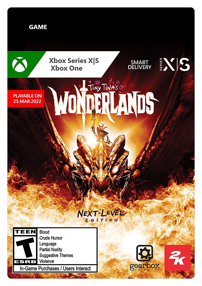 Download Xbox Tiny Tinas Wonderlands Next Level Edition Xbox One Digital Code - 7D4-00629