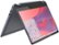 Left Zoom. Lenovo - Flex 3i Chromebook 15.6" FHD Touch-Screen Laptop - Celeron N4500 - 4GB Memory - 64GB eMMC - Abyss Blue.